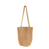 Knitted Scalloped Edge Tote by Ellisonyoung.com