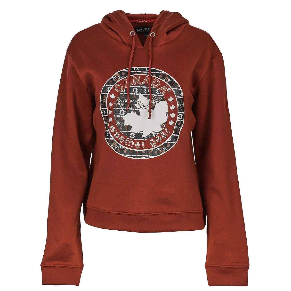 Canada Weather Gear Women's Logo Printed Fleece Hoodie by PROOZY