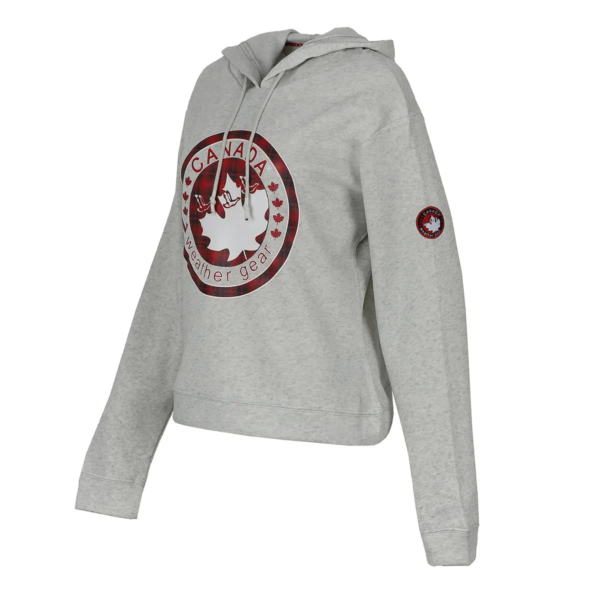 Canada Weather Gear Women's Logo Printed Fleece Hoodie by PROOZY