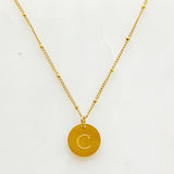 Ellison + Young: Singular Charm Initial Necklace by Ellisonyoung.com