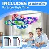 Contixo TD2 Butterfly Drone with LED Light Effects by Contixo