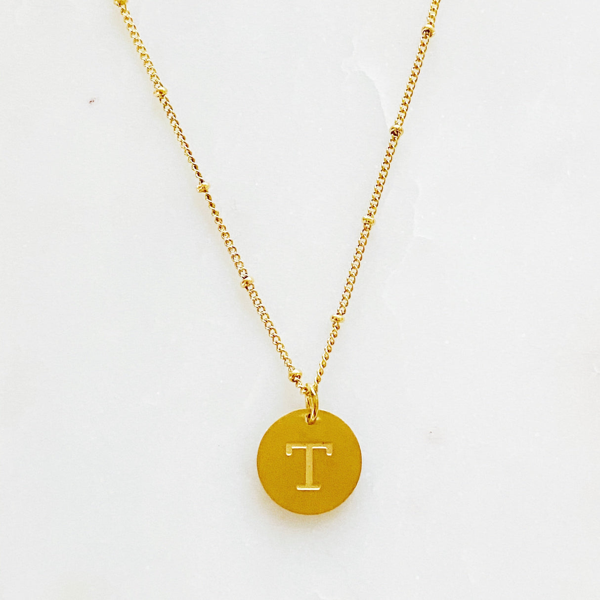 Ellison + Young: Singular Charm Initial Necklace by Ellisonyoung.com