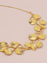 Leaves Shape Solid Color Necklaces Accessories by migunica