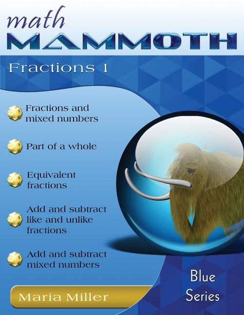 Math Mammoth Fractions 1 - Paperback by Books by splitShops