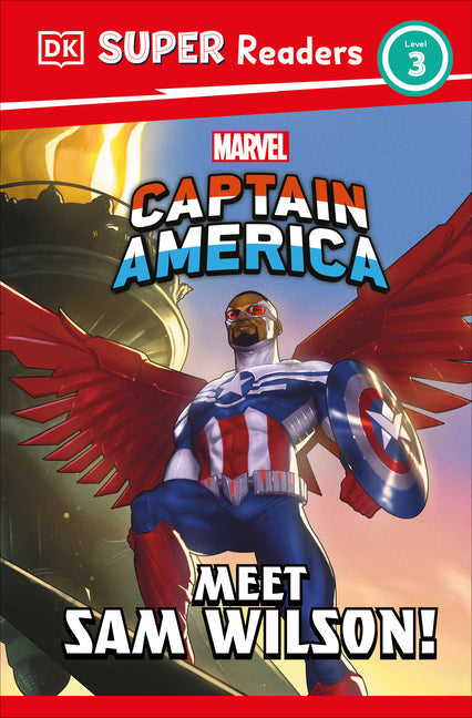 DK Super Readers Level 3 Marvel Captain America Meet Sam Wilson! - Paperback by Books by splitShops