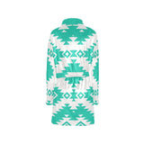 Turquoise Aztec Women's Western Bath Robe by Baha Ranch Western Wear