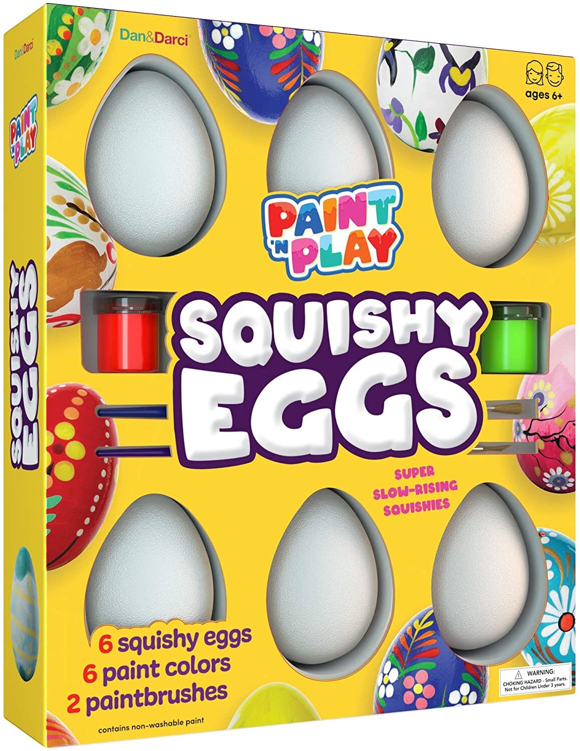 Paint Squishy Eggs Kit by Surreal Brands