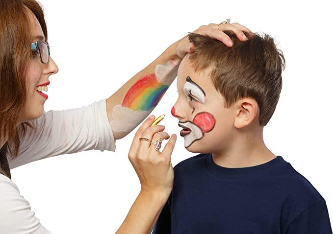 Dress Up Face Paint Crayons - With Artbook & Easy To Follow Facepainting Designs #ns23 _mkpt4 by Js House - Vysn