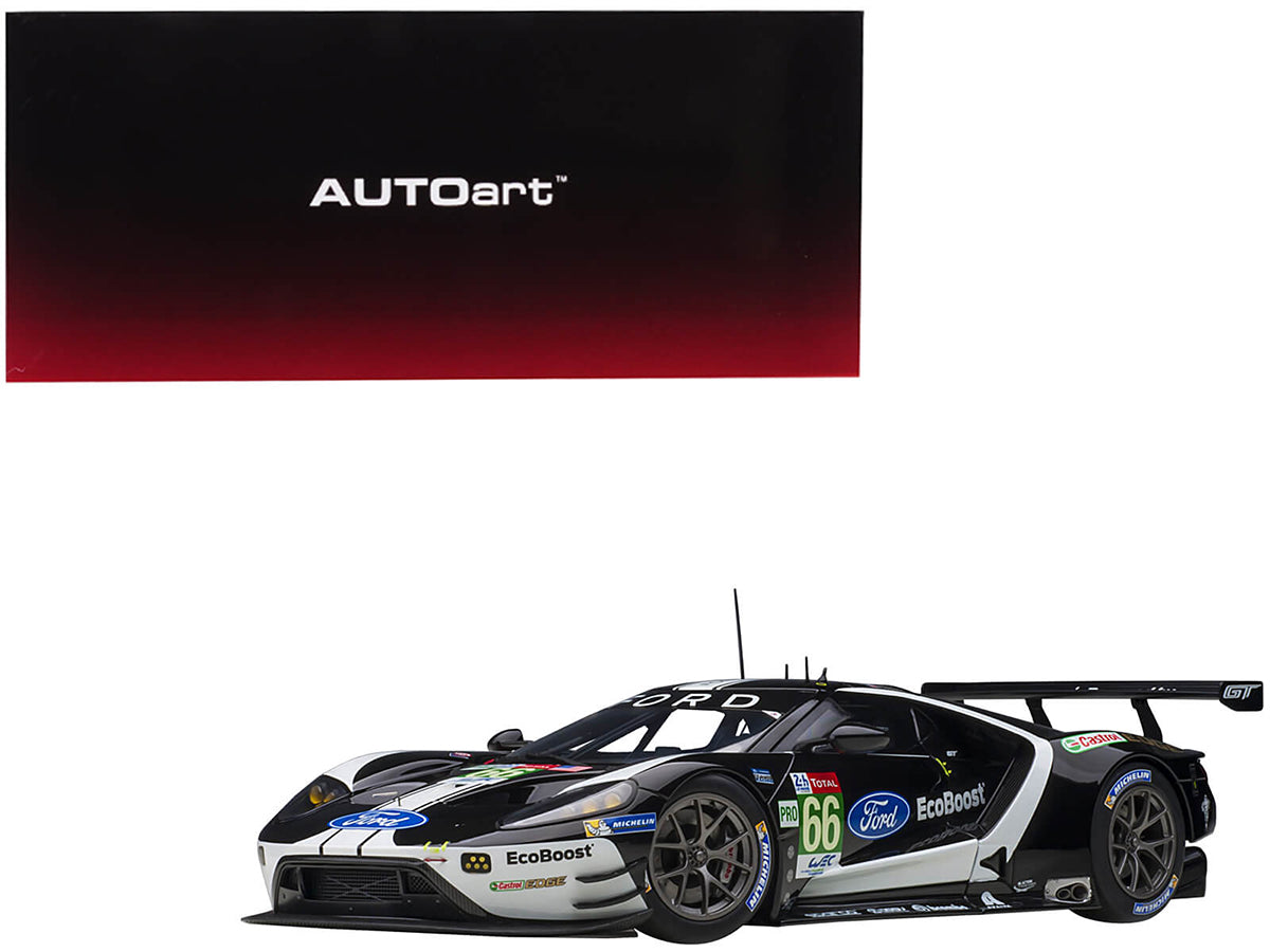 Ford GT #66 Stefan Mucke - Olivier Pla - Billy Johnson 24H of Le Mans (2019) 1/18 Model Car by Autoart