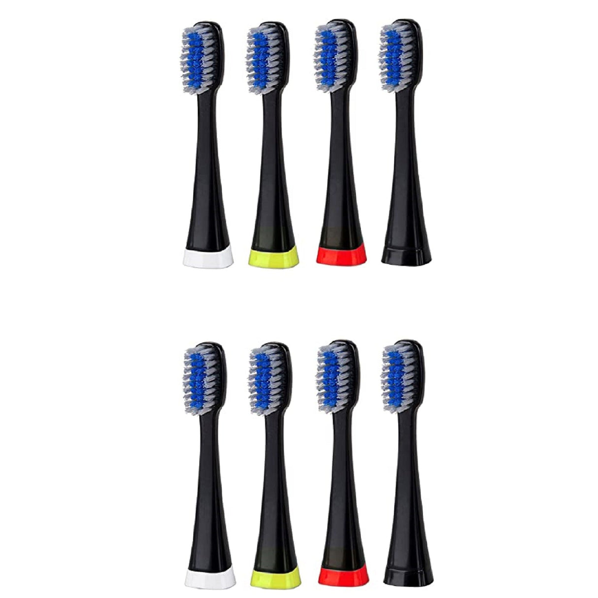 8 Pack Brush Heads Replacement for S750 by Pursonic