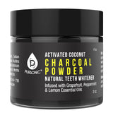 Activated Coconut Charcoal Powder Natural Teeth Whitener by Pursonic