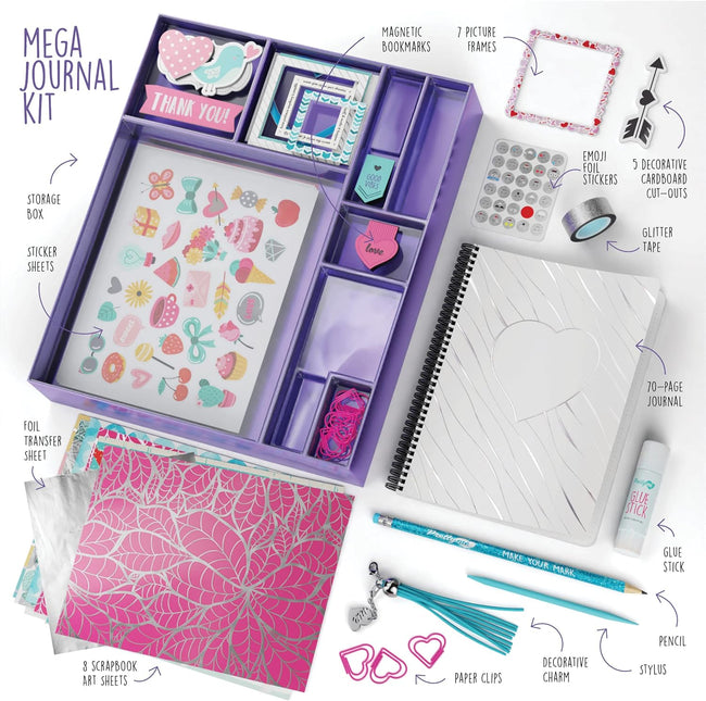 Pretty Me DIY Journal Kit for Girls by Surreal Brands