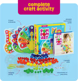 Pom Pom Arts & Crafts Kit for Toddlers by Surreal Brands