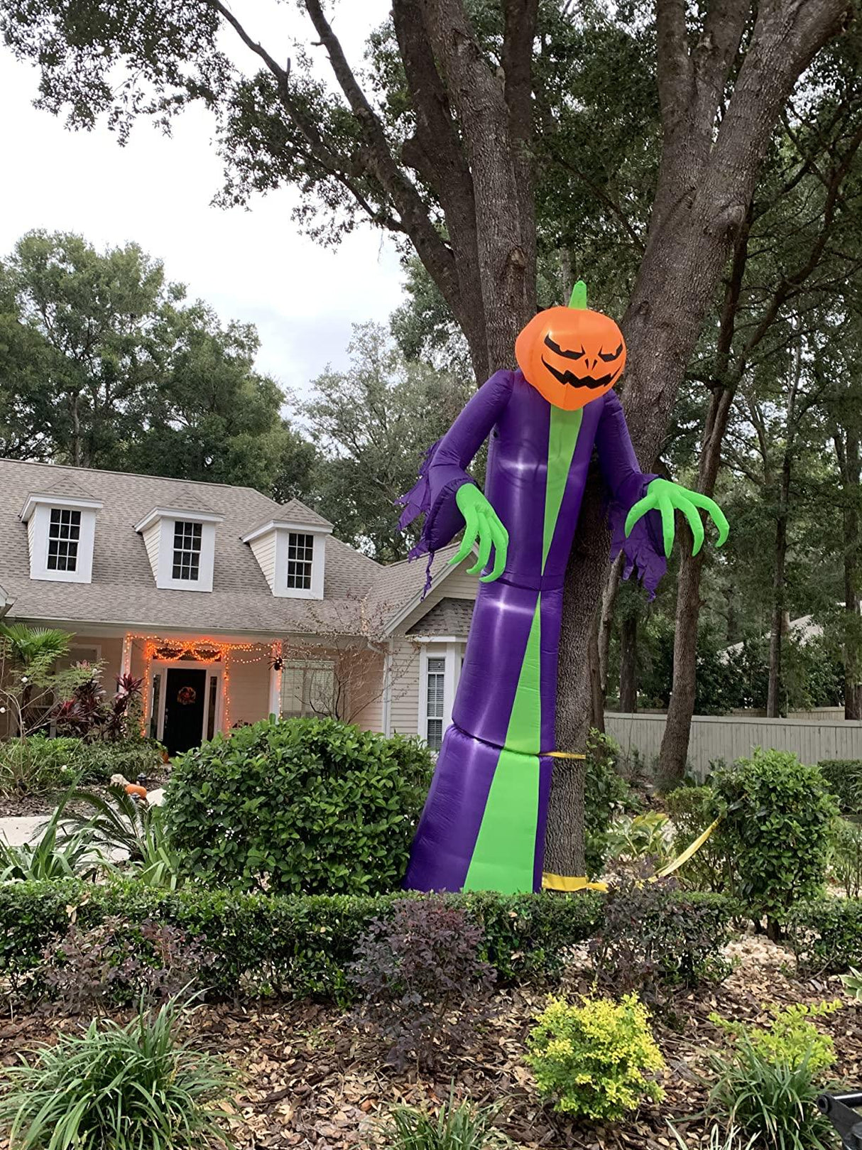 12Ft Giant Halloween Inflatables Pumpkin Halloween #ns23 _mkpt by Js House - Vysn