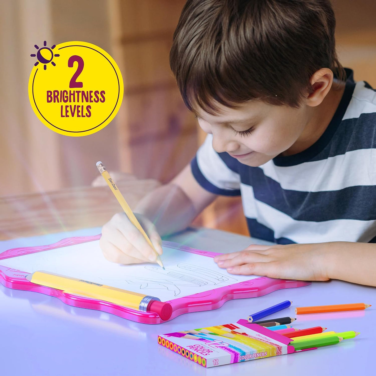 Dan&Darci Light Up Tracing Pad for Kids by Surreal Brands