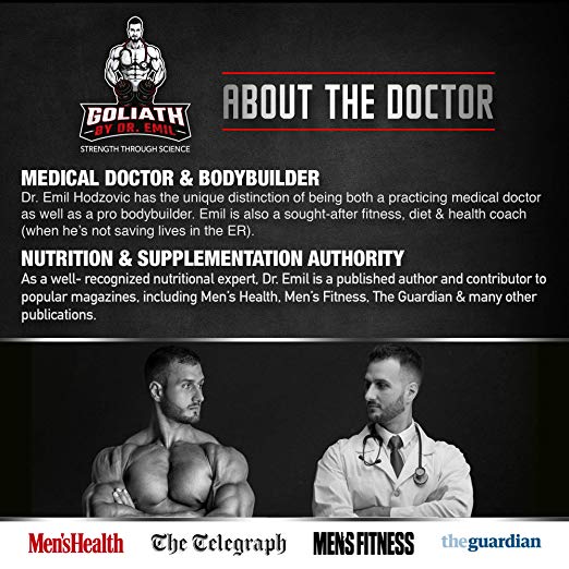 Goliath - ARGININE Plus by Dr Emil Nutrition