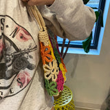 Hand Made Flower Power Tote by Ellisonyoung.com