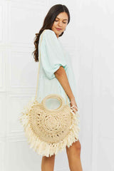 Straw Paradise Straw Handbag by Coco Charli