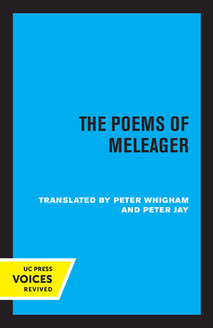 The Poems of Meleager - Paperback by Books by splitShops