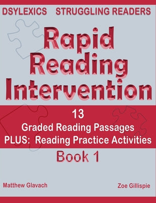 Rapid Reading Intervention, Book 1 - Paperback by Books by splitShops