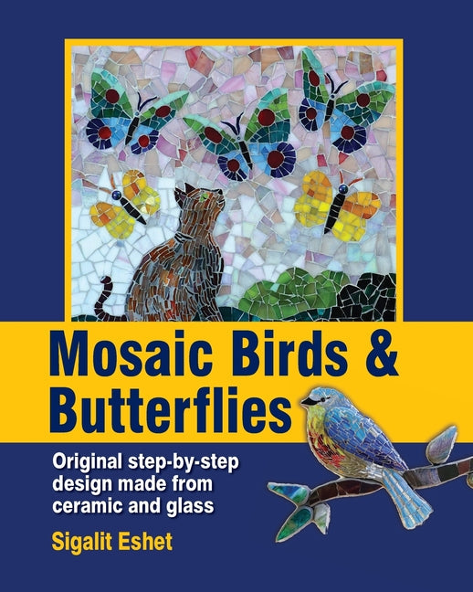 Mosaic Birds & Butterflies - Paperback by Books by splitShops