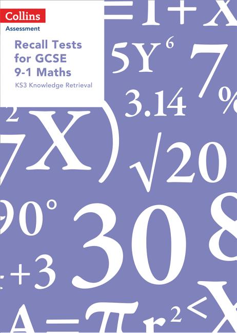 Recall Tests for GCSE 9-1 Maths: KS3 knowledge retrieval - Paperback by Books by splitShops