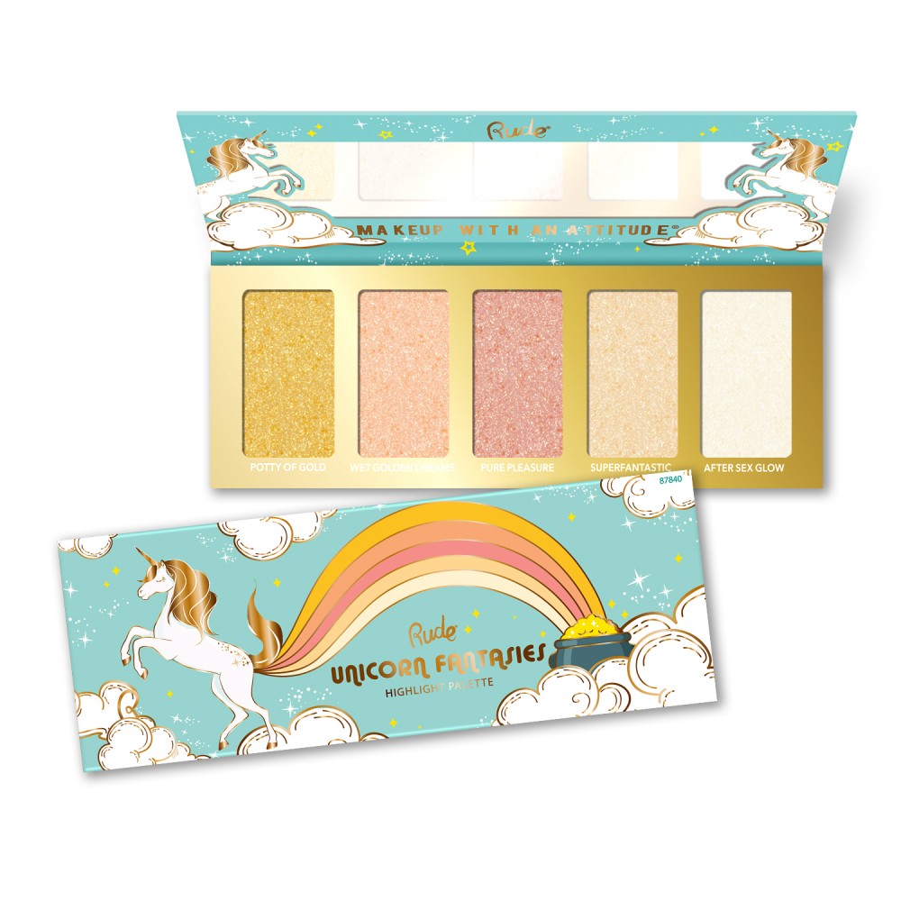 RUDE Unicorn Fantasies - Highlight Palette