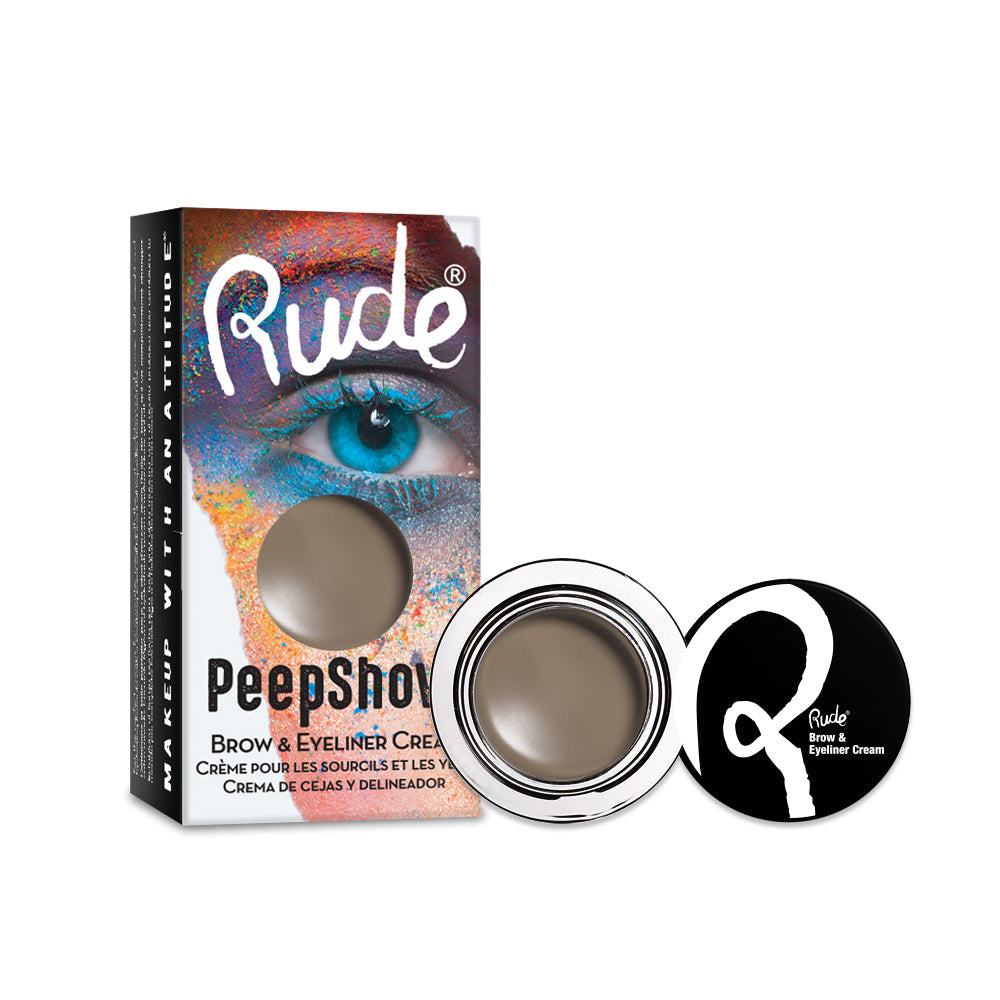 RUDE Peep Show Brow & Eyeliner Cream - Private Moment