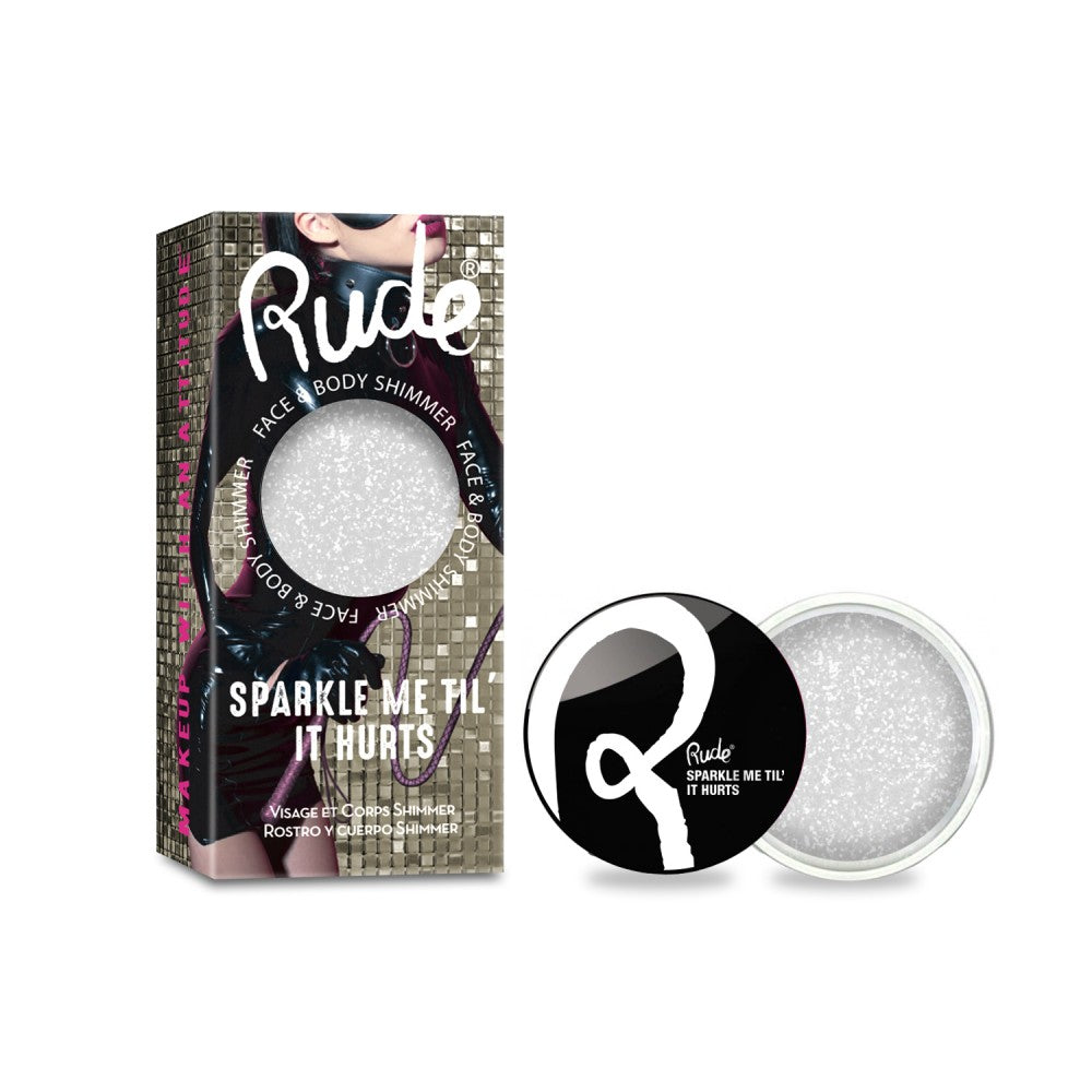 RUDE Sparkle Me Til' It Hurts Face & Body Shimmer - Blindfold