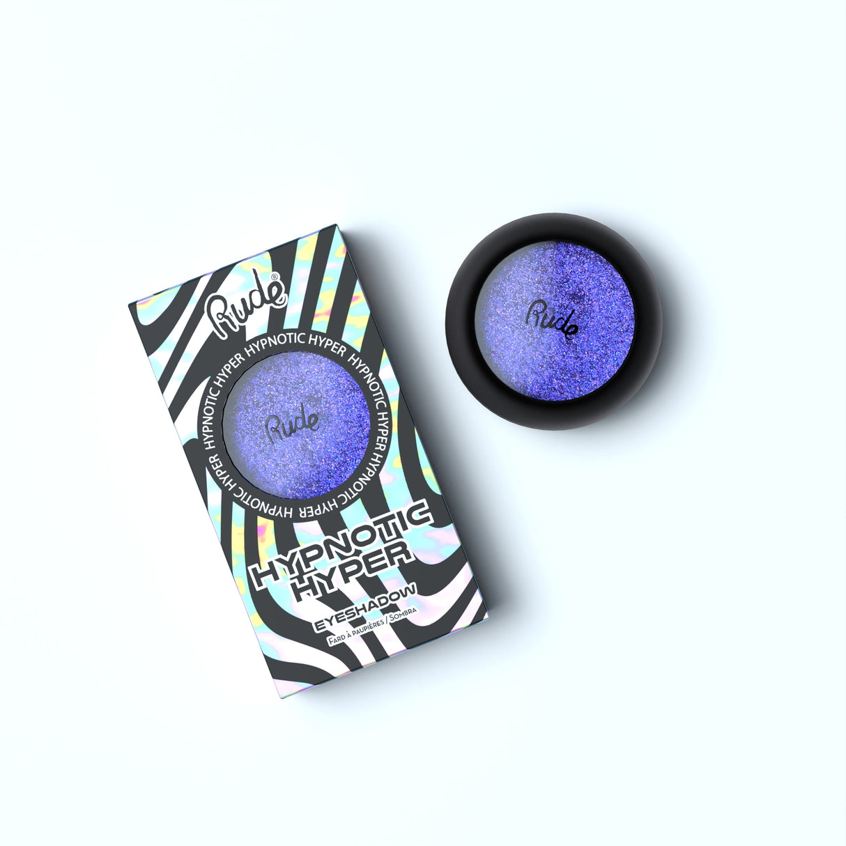 RUDE Hypnotic Hyper Duo Chrome Eyeshadow - Incognito