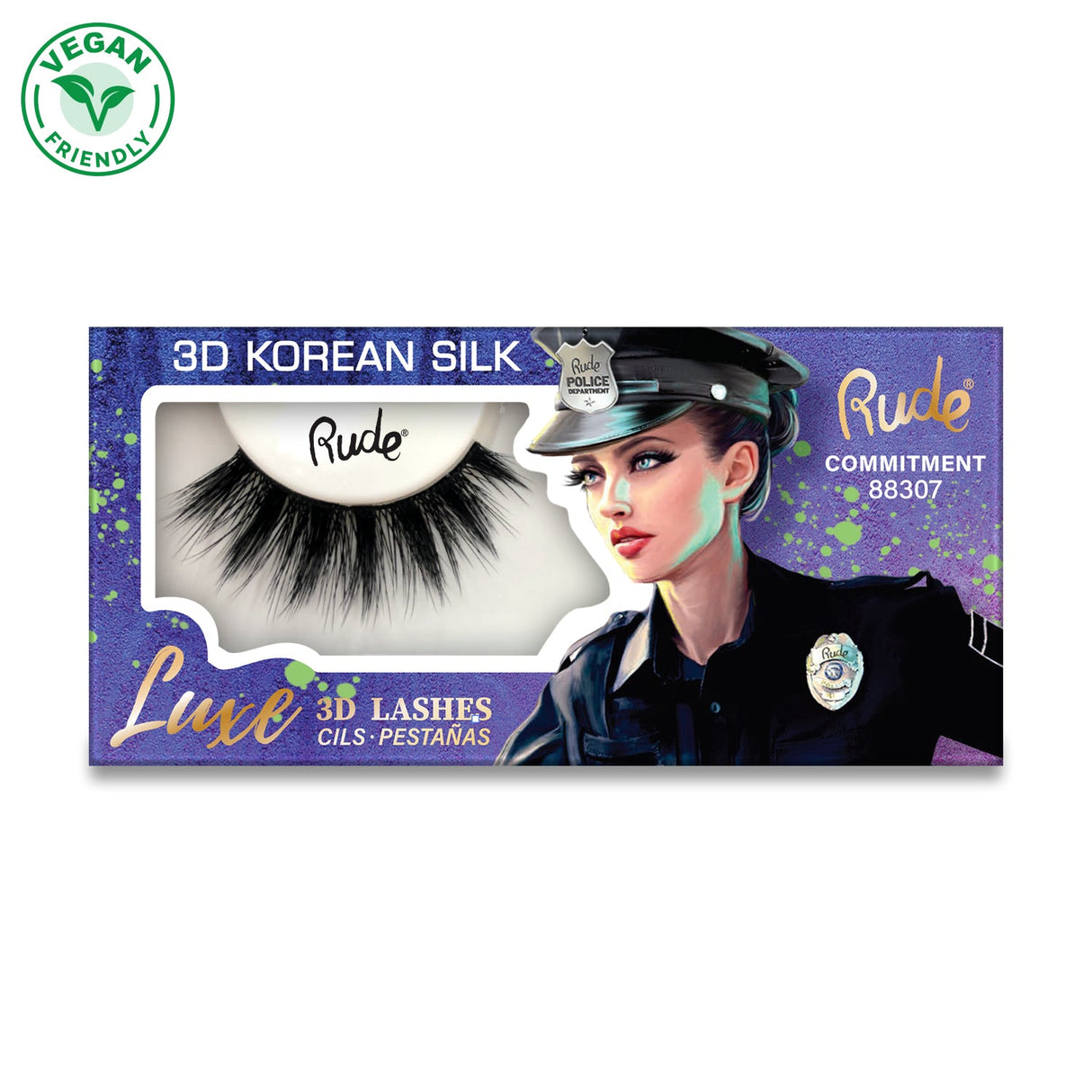 RUDE Luxe 3D Korean Silk Lashes - Commitment/Superlative