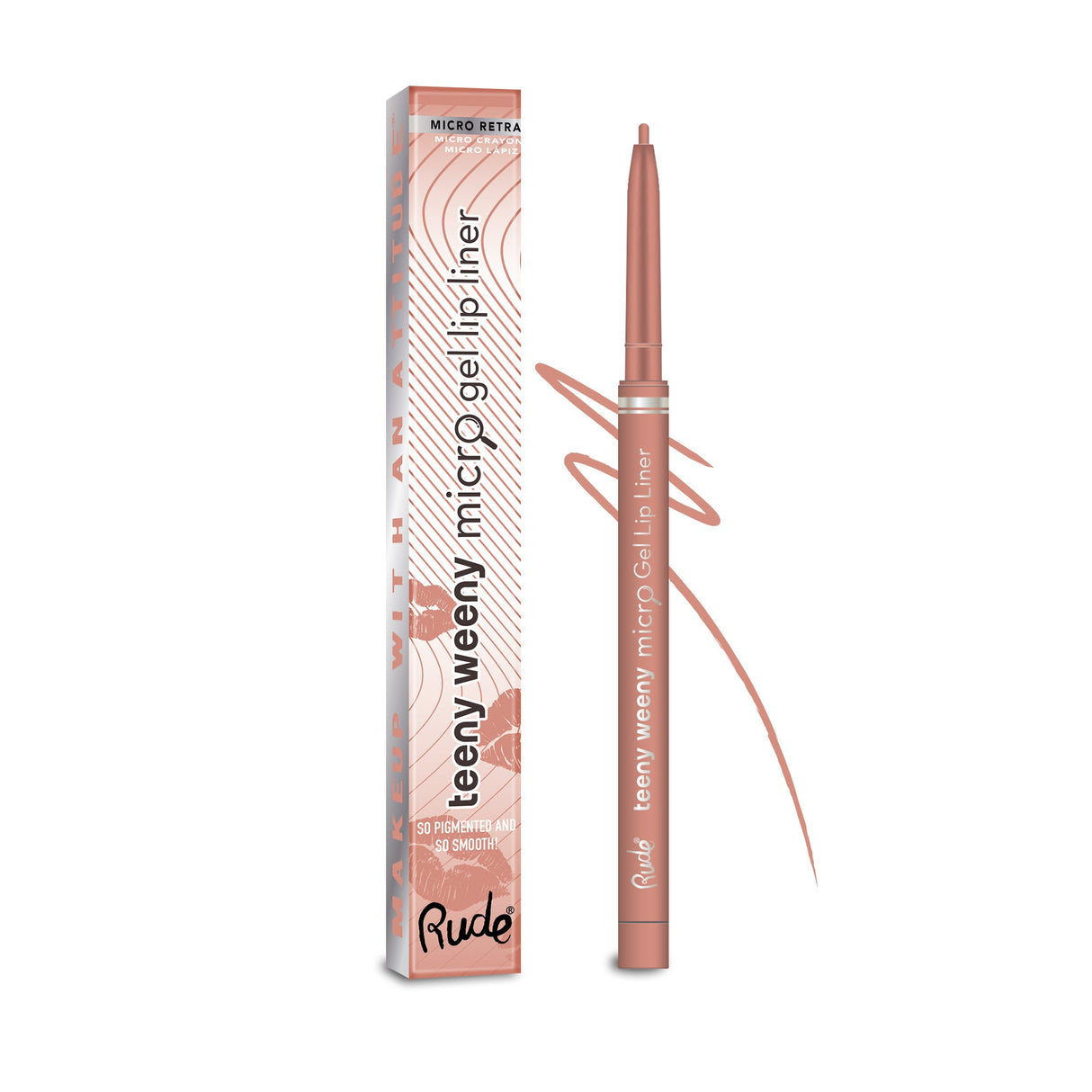 RUDE Teeny Weeny Micro Gel Lip Liner - Simply Nude