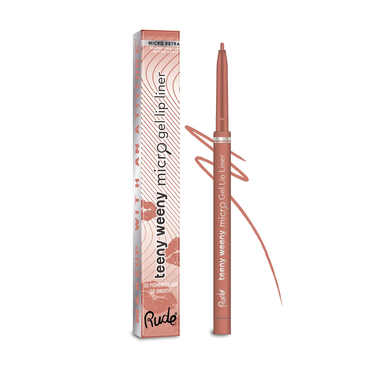 RUDE Teeny Weeny Micro Gel Lip Liner - She's Basic