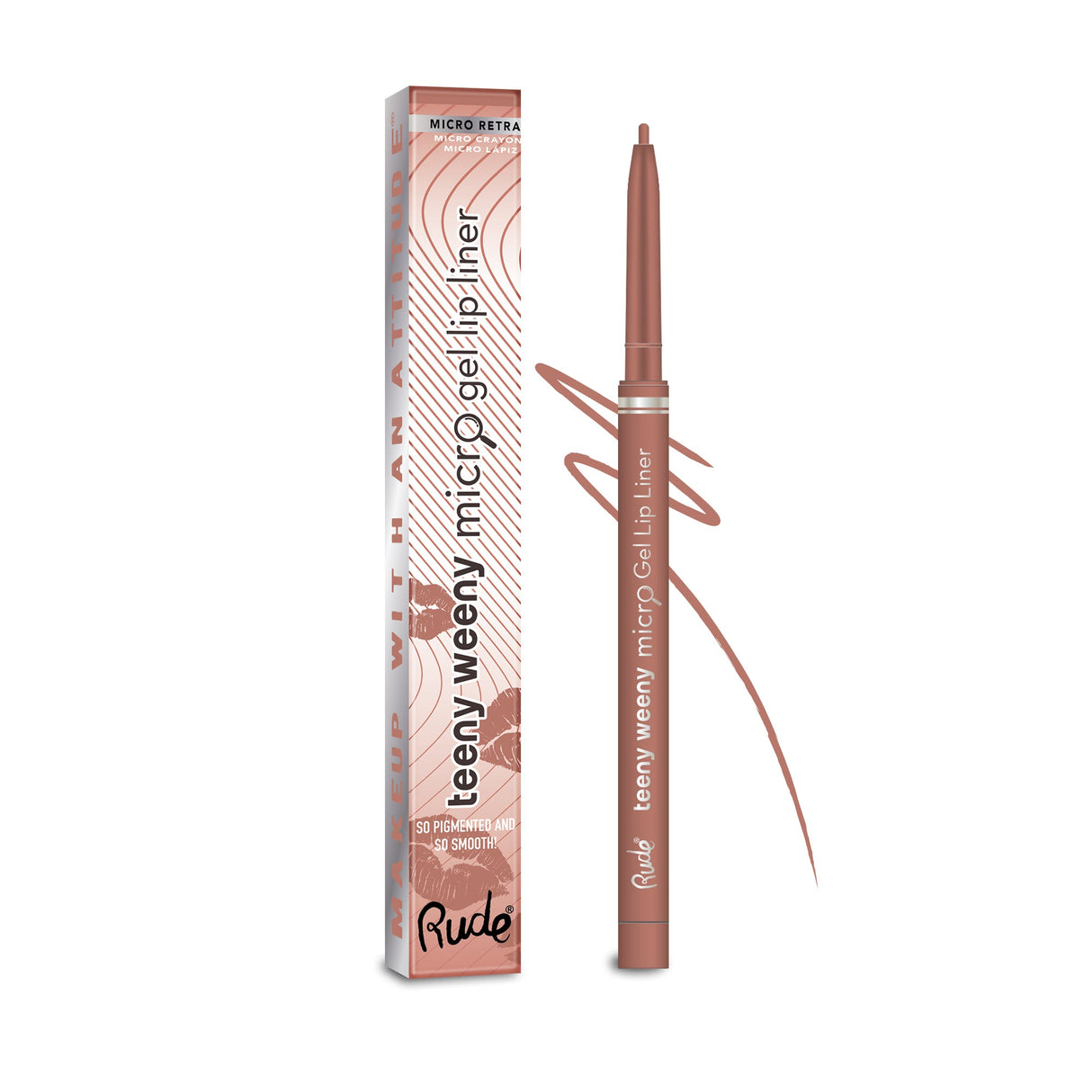 RUDE Teeny Weeny Micro Gel Lip Liner - In The Buff