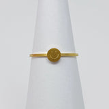 Tiny Disc Stackable Ring by Ellisonyoung.com