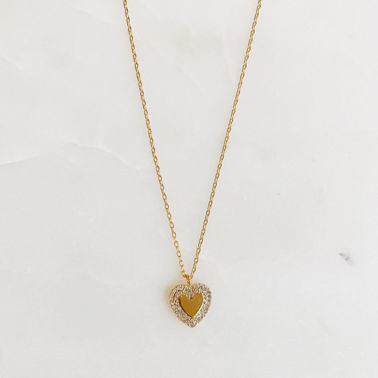 So Pretty Mini Heart Necklace by Ellisonyoung.com