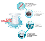 TubShroom (Clear) The Hair Catcher That Prevents Clogged Tub Drains by TubShroom.com