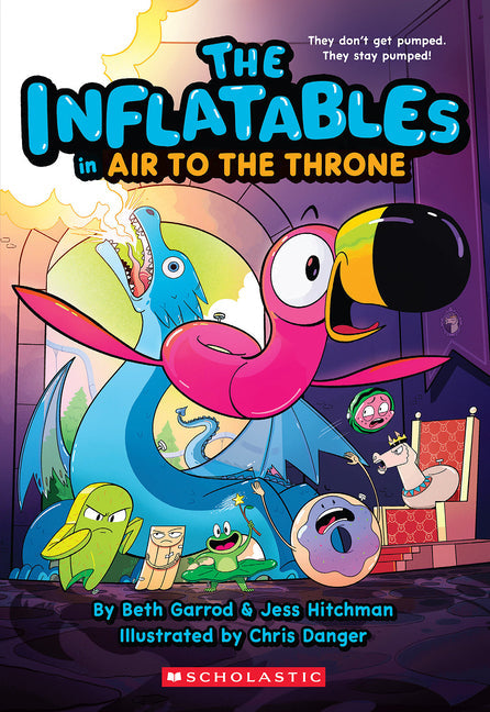 The Inflatables in Air to the Throne (the Inflatables #6) - Paperback by Books by splitShops