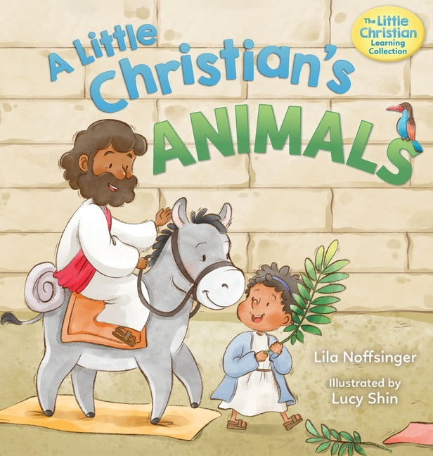 A Little Christian's Animals: Animal-Centered Bible Stories for Christian Toddlers, Kids, Boys, and Girls with Pictures and Rhymes - Hardcover by Books by splitShops