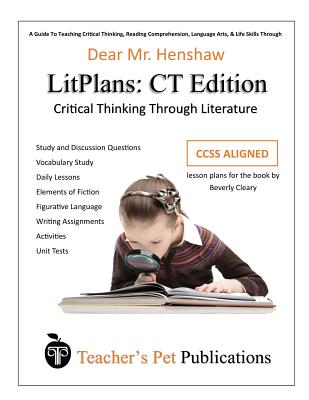 Litplan Lesson Plans, Critical Thinking Edition: Dear Mr. Henshaw - Paperback by Books by splitShops