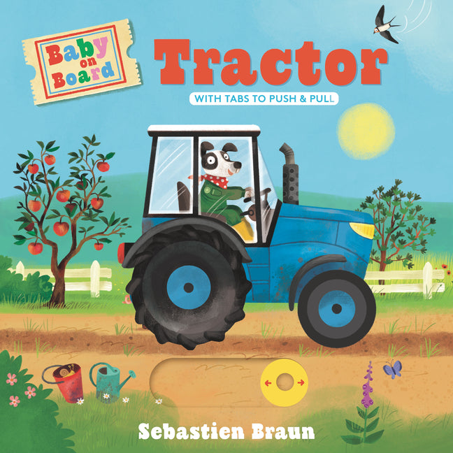 Baby on Board: Tractor - Board Book by Books by splitShops