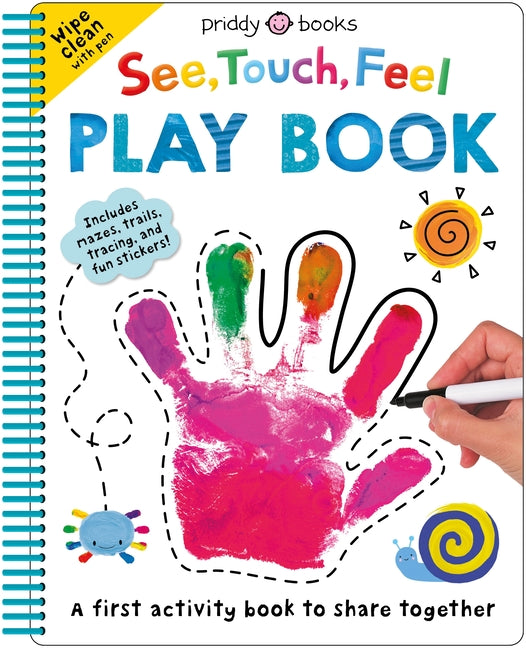 See Touch Feel: Play Book - Spiral by Books by splitShops