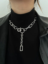 Simple Normcore Chain Necklace by migunica