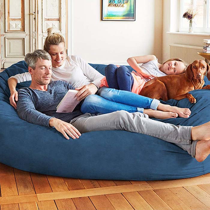 7ft Bean Bag Chairs by Beanbag Factory