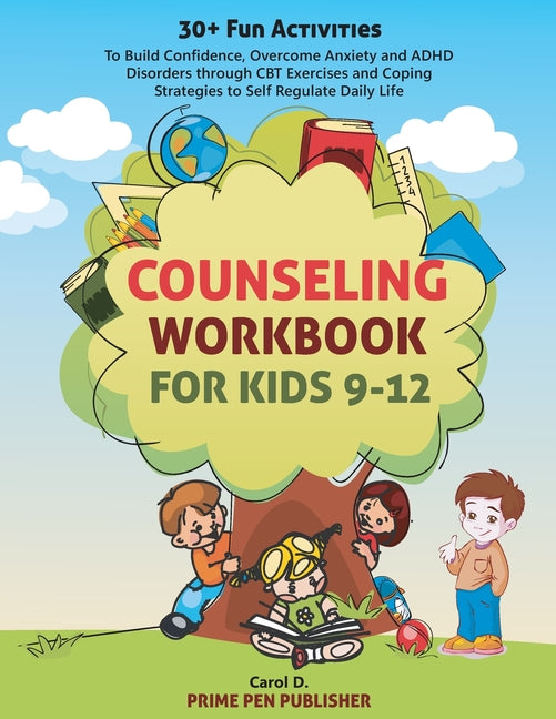 Counseling Workbook for Kids 9-12 - Paperback by Books by splitShops