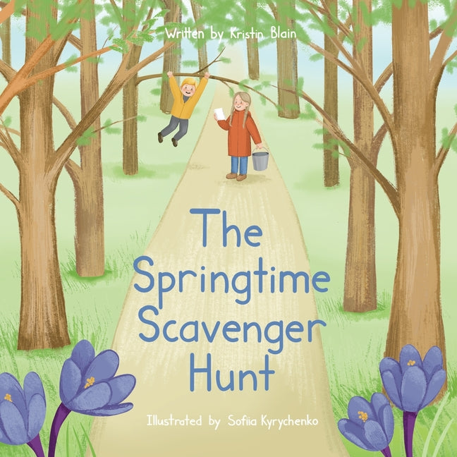 The Springtime Scavenger Hunt: Children's Book About Sibling Teamwork, Embracing Nature, and the Joys of Spring! - Paperback by Books by splitShops