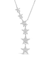 CZ Star Y Necklace by Sterling Forever