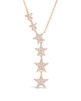 CZ Star Y Necklace by Sterling Forever