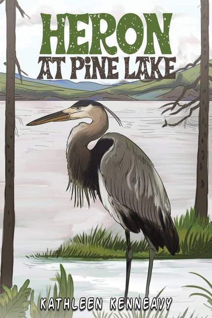 Heron at Pine Lake - Paperback by Books by splitShops