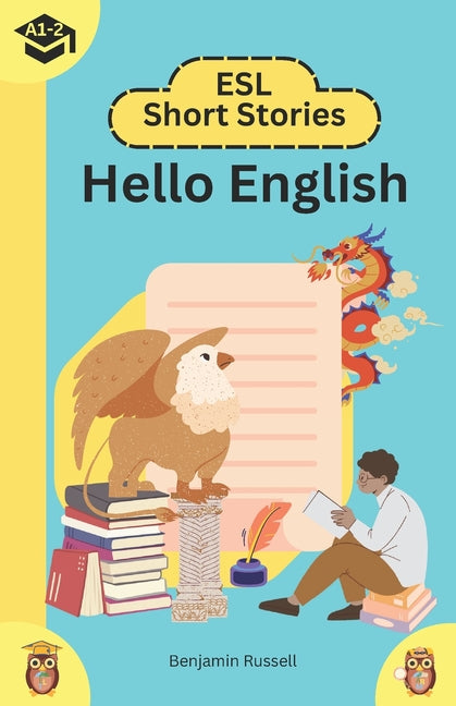 Hello English: ESL Short Stories: A1-A2 - Paperback by Books by splitShops